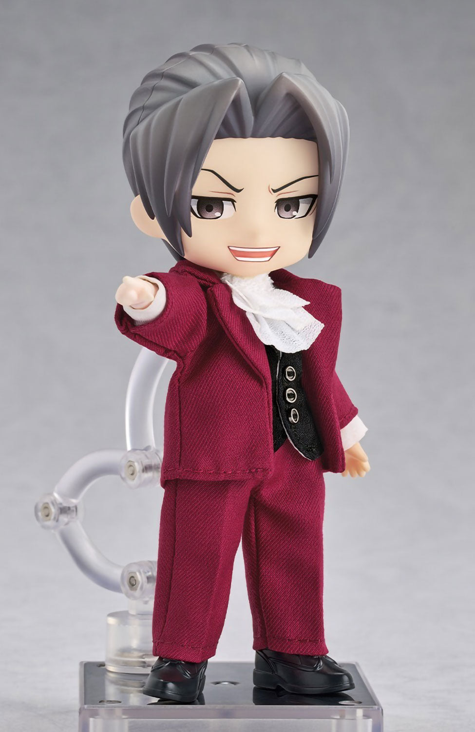 PW:AA Miles Edgeworth 5.5 Zoll Actionfigur Nendoroid Doll Good Smile Company OVP