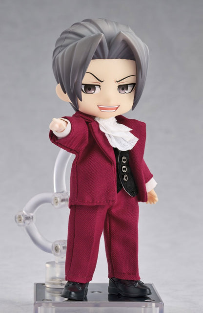 PW:AA Miles Edgeworth 5.5 Zoll Actionfigur Nendoroid Doll Good Smile Company OVP