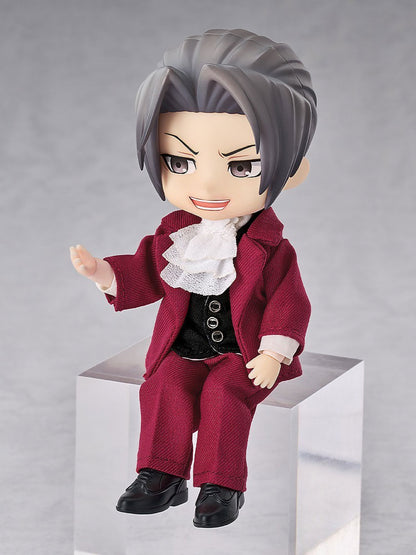 PW:AA Miles Edgeworth 5.5 Zoll Actionfigur Nendoroid Doll Good Smile Company OVP