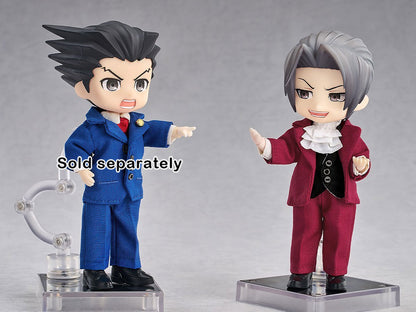 PW:AA Miles Edgeworth 5.5 Zoll Actionfigur Nendoroid Doll Good Smile Company OVP