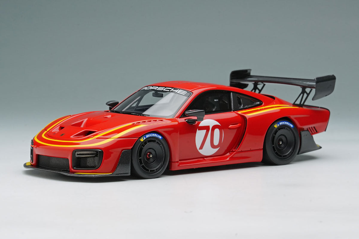 Porsche 935 / 19 2019 Red / Yellow Stripe 1/43 Scale Resin Model Car Make Up NIB