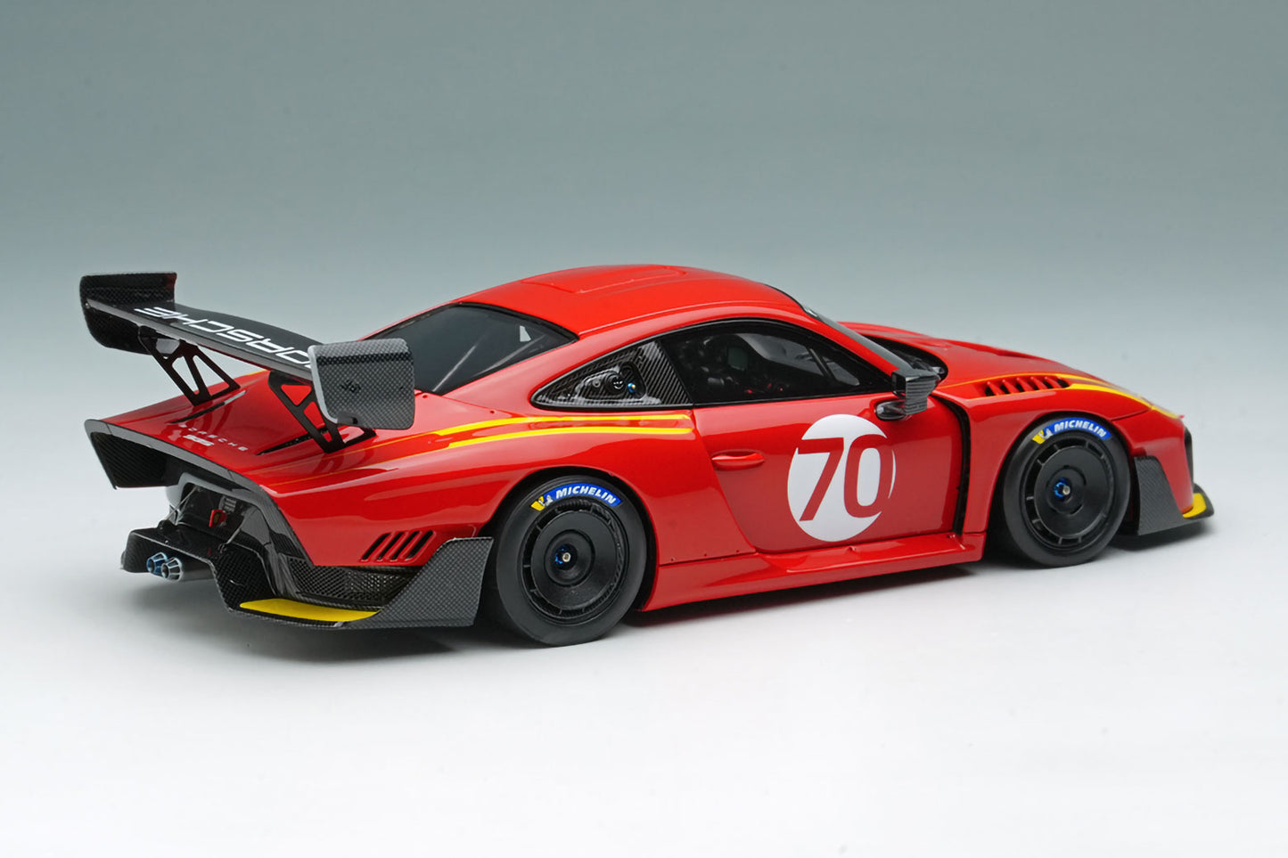 Porsche 935 / 19 2019 Red / Yellow Stripe 1/43 Scale Resin Model Car Make Up NIB