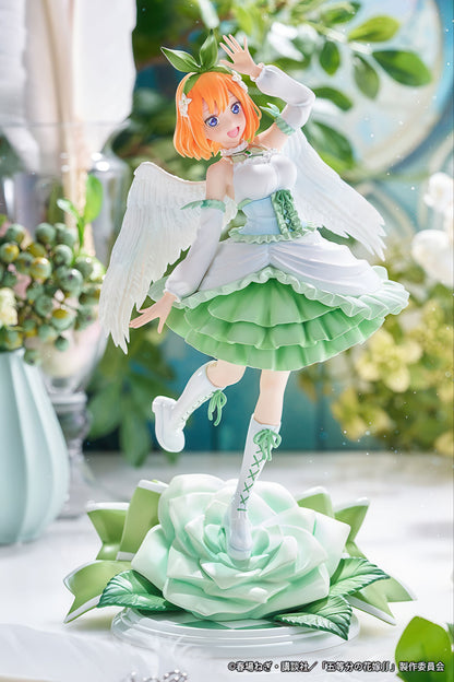 Quintuplets Yotsuba Nakano Angel Ver. 11in 1/7 Anime Figure PVC Statue Proof NIB