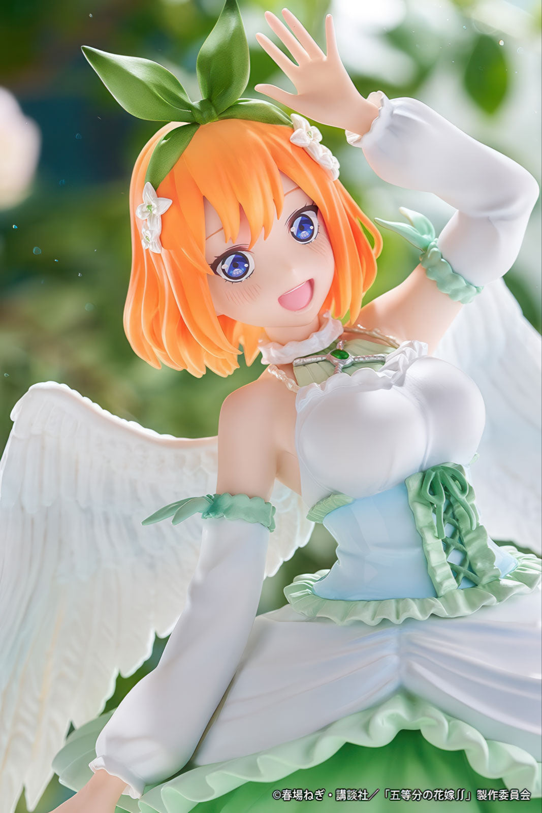 Quintuplets Yotsuba Nakano Angel Ver. 11in 1/7 Anime Figure PVC Statue Proof NIB