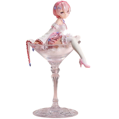 Re Zero Ram Glass Edition 1/7 Scale Anime PVC Figure Figurine Prisma Wing NIB