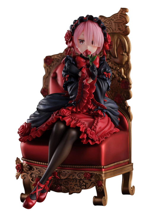 Re:ZERO Ram Gothic ver. 7.9in 1/7 Scale Anime Figure PVC Statue F:NEX FuRyu NIB