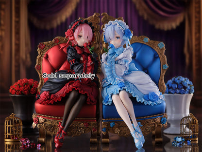 Re:Zero Rem Gothic ver. 7.9in 1/7 Scale Anime Figure PVC Statue F:NEX FuRyu NIB