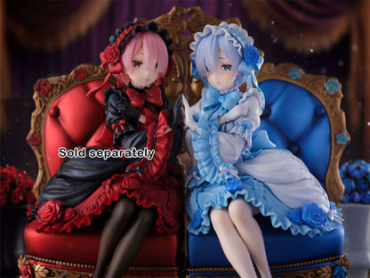 Re:Zero Rem Gothic ver. 7.9in 1/7 Scale Anime Figure PVC Statue F:NEX FuRyu NIB