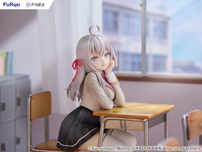 Roshidere Alya Alisa 7.9in 1/7 Scale Anime PVC Figure Figurine F:NEX FuRyu NIB