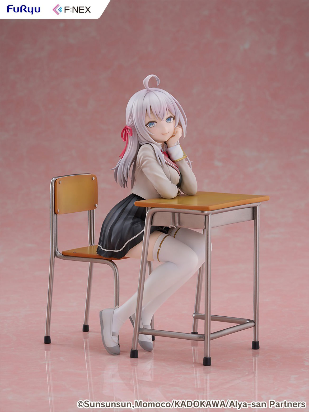 Roshidere Alya Alisa 7.9in 1/7 Scale Anime PVC Figure Figurine F:NEX FuRyu NIB