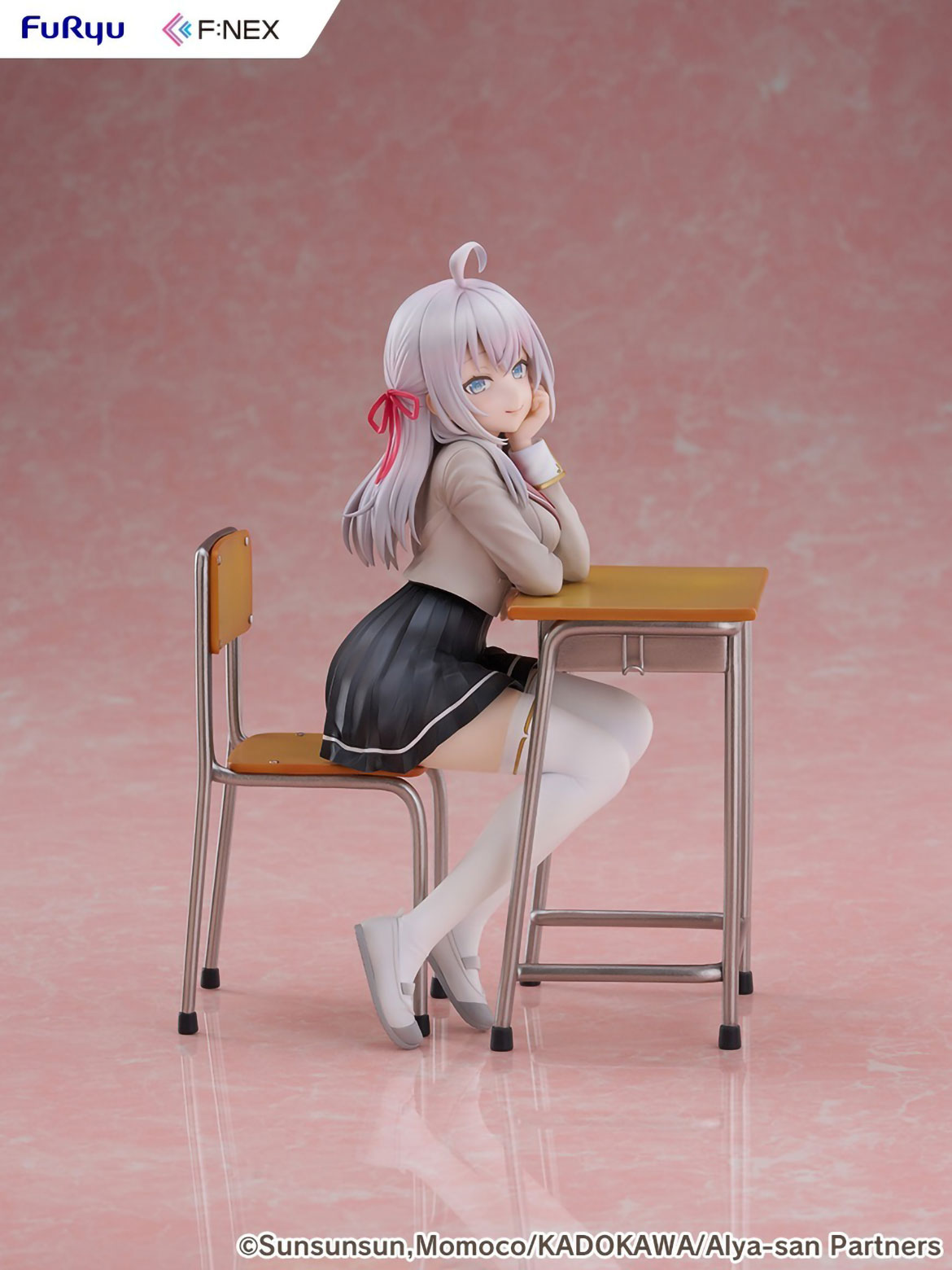 Roshidere Alya Alisa 7.9in 1/7 Scale Anime PVC Figure Figurine F:NEX FuRyu NIB