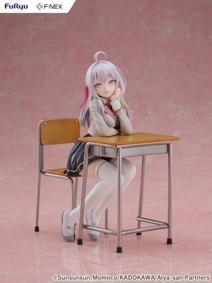 Roshidere Alya Alisa 7.9in 1/7 Scale Anime PVC Figure Figurine F:NEX FuRyu NIB