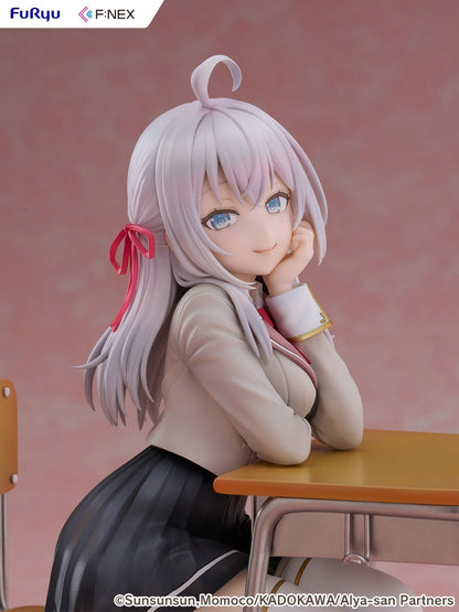 Roshidere Alya Alisa 7.9in 1/7 Scale Anime PVC Figure Figurine F:NEX FuRyu NIB