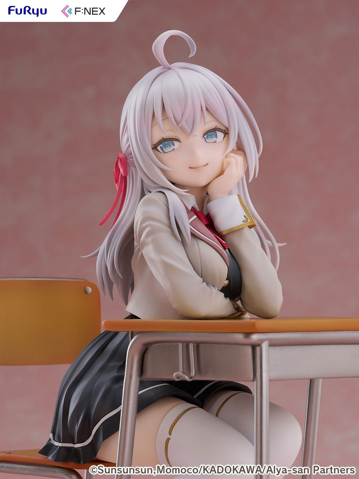 Roshidere Alya Alisa 7.9in 1/7 Scale Anime PVC Figure Figurine F:NEX FuRyu NIB