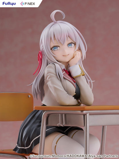 Roshidere Alya Alisa 7.9in 1/7 Scale Anime PVC Figure Figurine F:NEX FuRyu NIB