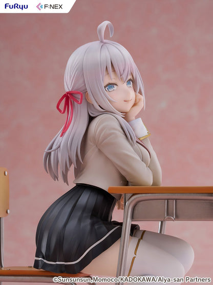 Roshidere Alya Alisa 7.9in 1/7 Scale Anime PVC Figure Figurine F:NEX FuRyu NIB