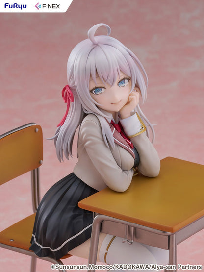 Roshidere Alya Alisa 7.9in 1/7 Scale Anime PVC Figure Figurine F:NEX FuRyu NIB