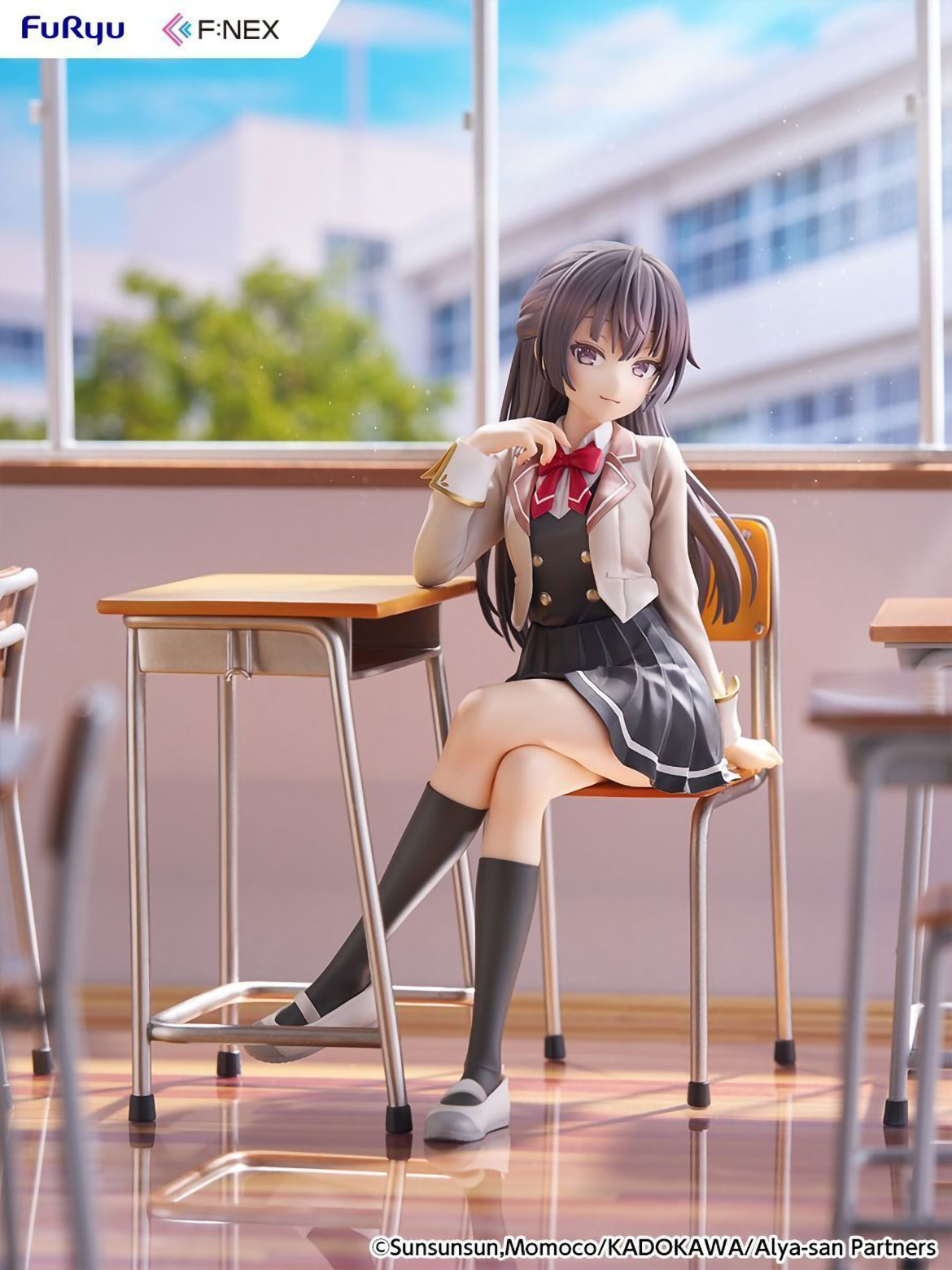 Roshidere Yuki Suou 7in 1/7 Scale Anime PVC Figure Figurine F:NEX FuRyu NIB