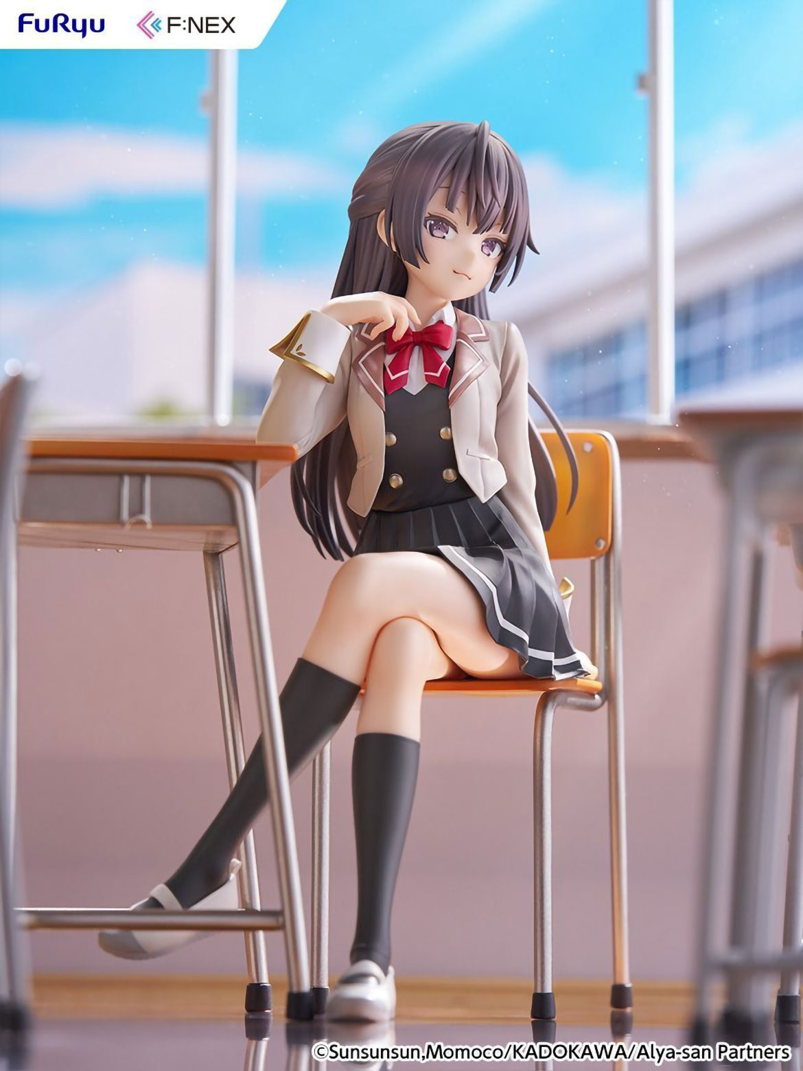 Roshidere Yuki Suou 7in 1/7 Scale Anime PVC Figure Figurine F:NEX FuRyu NIB