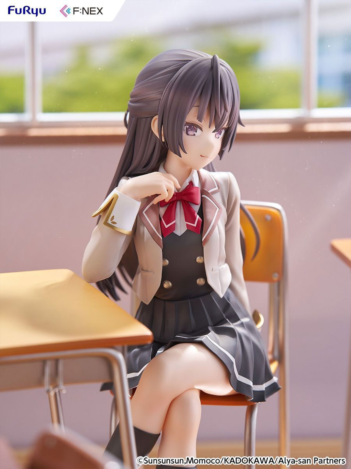 Roshidere Yuki Suou 7in 1/7 Scale Anime PVC Figure Figurine F:NEX FuRyu NIB
