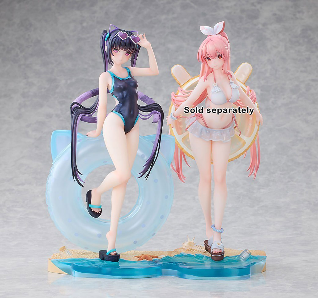 Rosuuri Cheshire Cat Mika Swimsuit Ver. 1/7 Scale PVC Figure Figurine Solarain