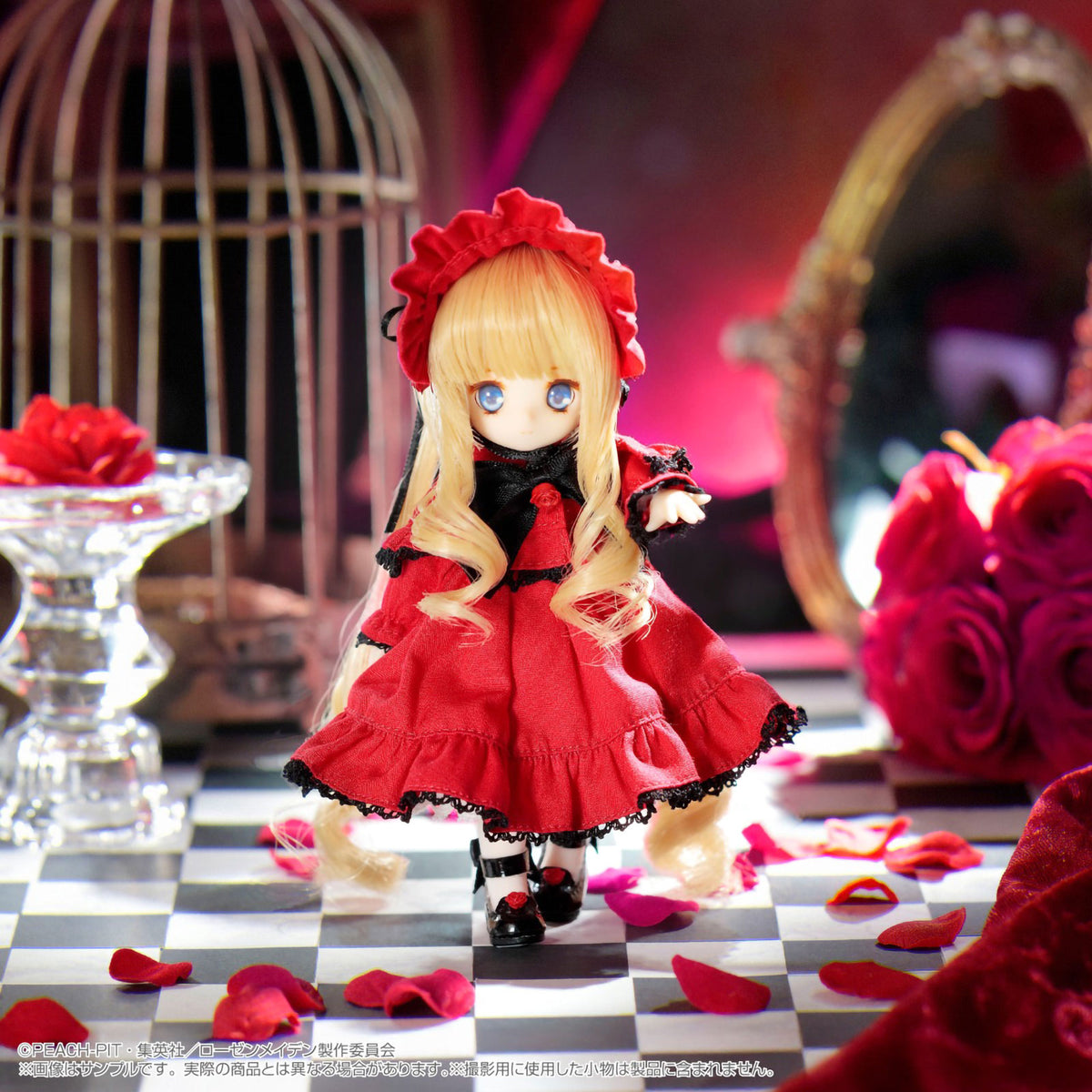 Rozen Maiden Shinku 6-Zoll Anime Fashion Doll Figur Picco Neemo Charaktere Azone