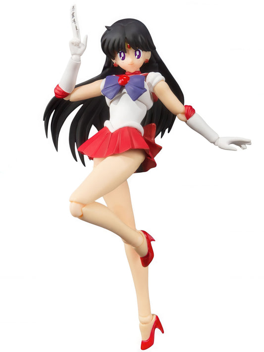 Sailor Mars Animation Color 5.5in Anime Action Statue S.H.Figuarts Bandai NIB
