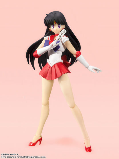 Sailor Mars Animation Color 5.5in Anime Action Statue S.H.Figuarts Bandai NIB