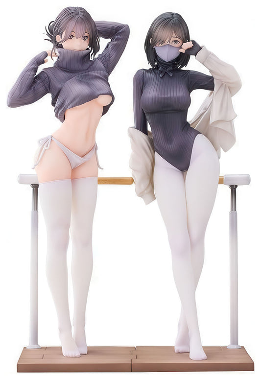 Set of Guitar MeiMei Shokyu Sensei 10" 1/7 Anime Figure PVC Statue Ensoutoys NIB