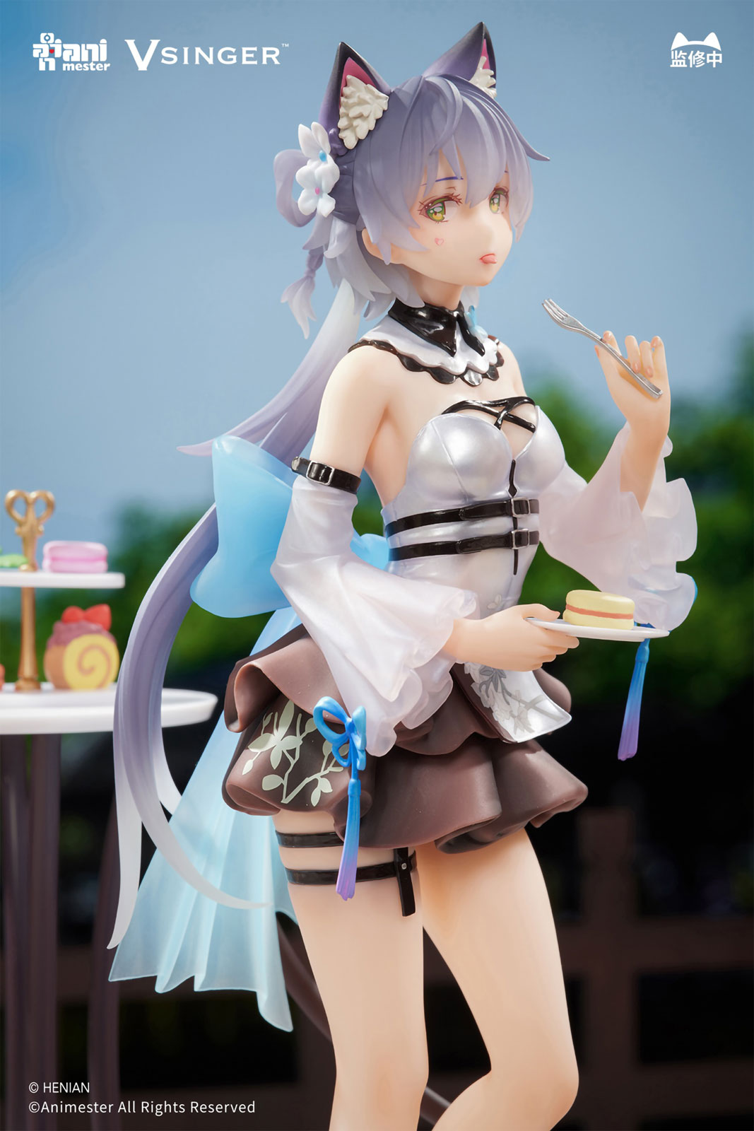Set of Tianyi Qingxian Mysterious Tea Break 1/7 PVC Figure Figurine AniMester