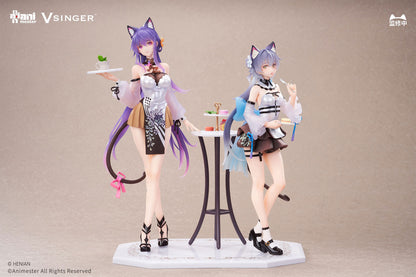 Set of Tianyi Qingxian Mysterious Tea Break 1/7 PVC Figure Figurine AniMester