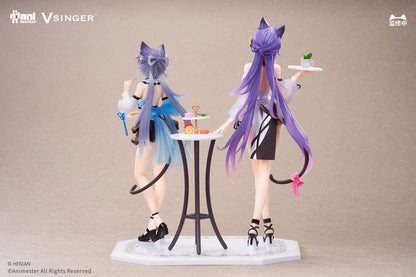 Set of Tianyi Qingxian Mysterious Tea Break 1/7 PVC Figure Figurine AniMester