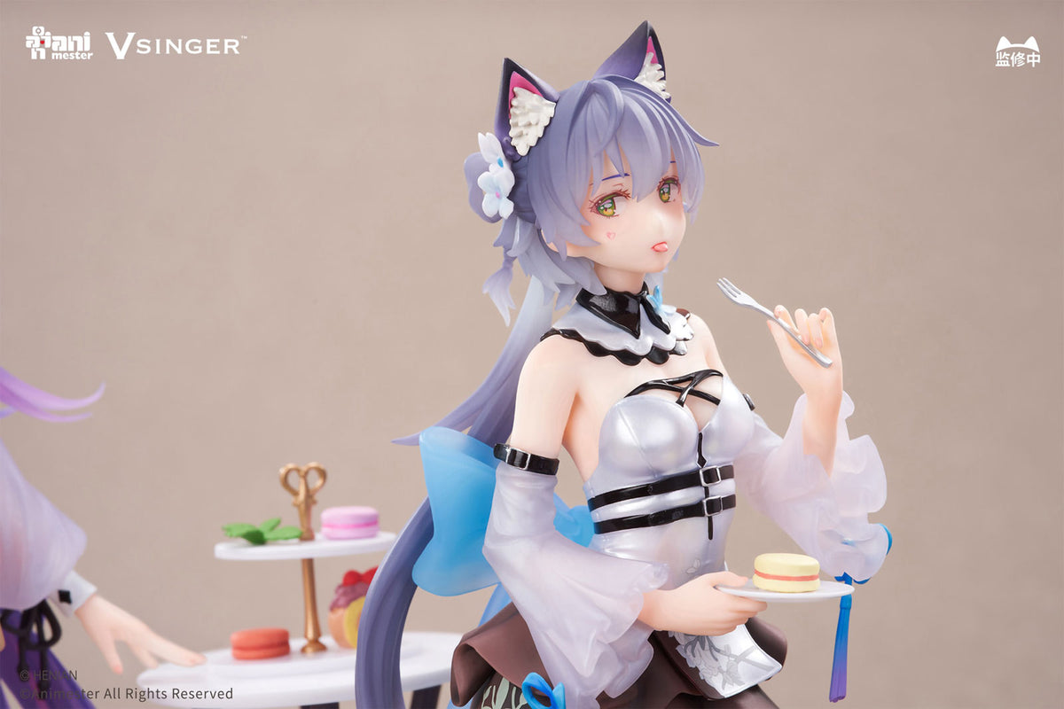 Set of Tianyi Qingxian Mysterious Tea Break 1/7 PVC Figure Figurine AniMester