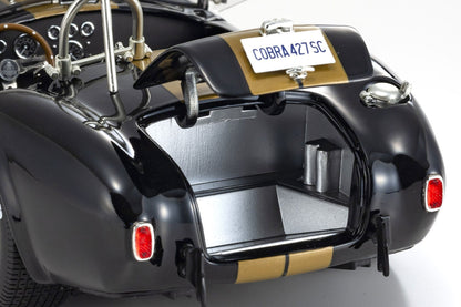 Shelby Cobra 427S/C Black Gold Stripe 1/18 Scale Diecast Car Kyosho Original NIB
