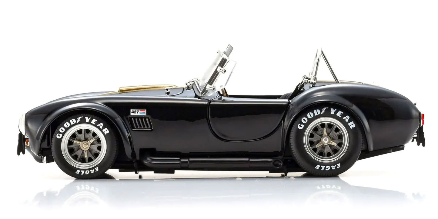 Shelby Cobra 427S/C Black Gold Stripe 1/18 Scale Diecast Car Kyosho Original NIB