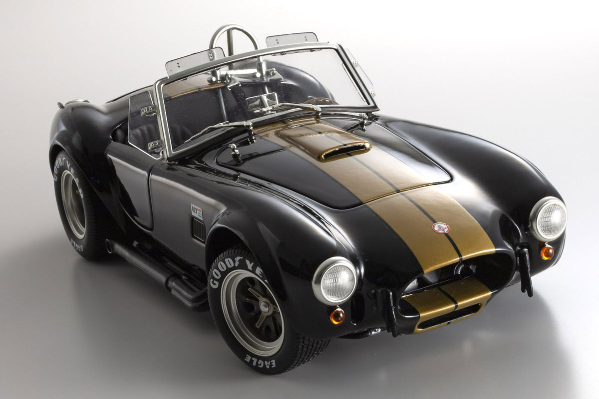 Shelby Cobra 427S/C Black Gold Stripe 1/18 Scale Diecast Car Kyosho Original NIB