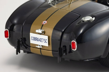 Shelby Cobra 427S/C Black Gold Stripe 1/18 Scale Diecast Car Kyosho Original NIB