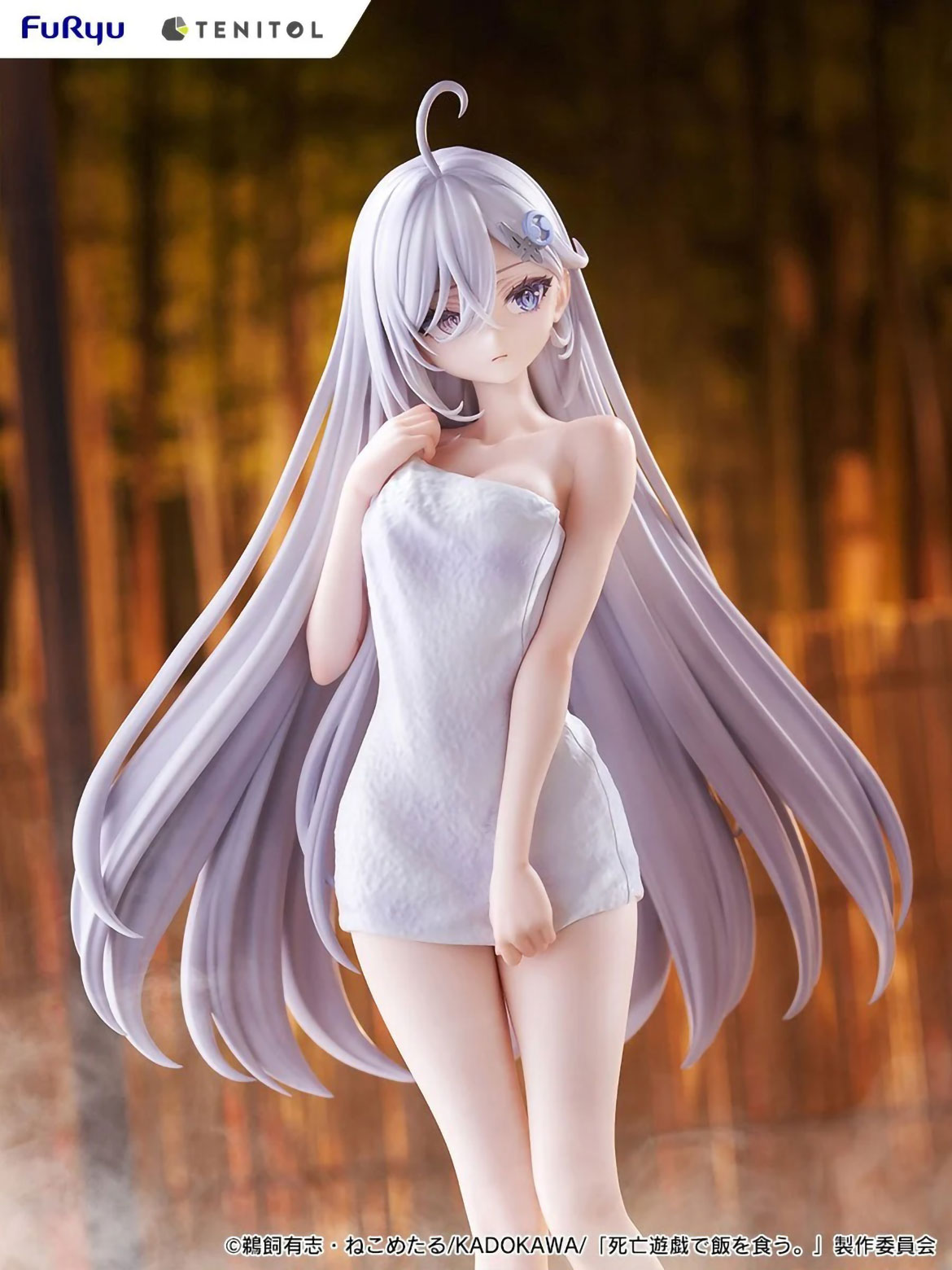 Shiboyugi Yuki Golden Bath ver. Anime PVC Figure Figurine Tenitol Tall FuRyu NIB