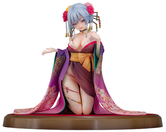 Shujuu Ecstasy Shion Oiran All Ages 1/7 Scale Anime PVC Figure Figurine Daiki