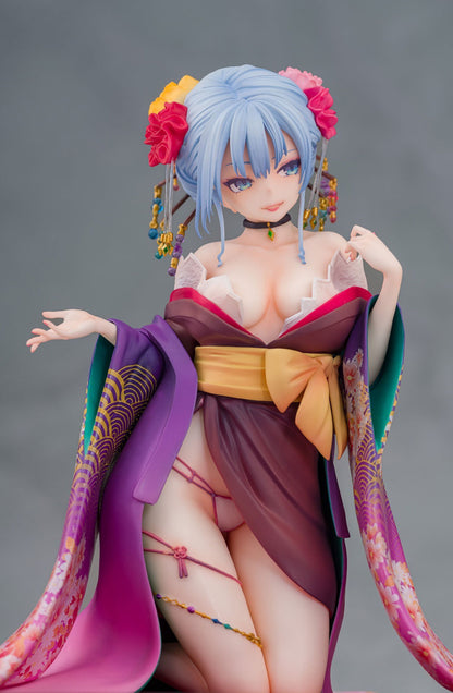 Shujuu Ecstasy Shion Oiran All Ages 1/7 Scale Anime PVC Figure Figurine Daiki