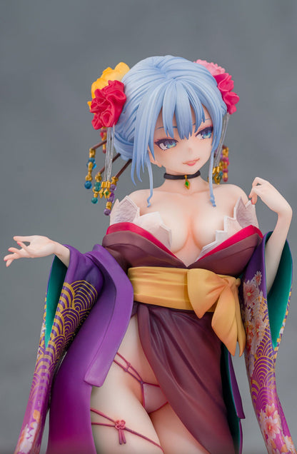 Shujuu Ecstasy Shion Oiran All Ages 1/7 Scale Anime PVC Figure Figurine Daiki