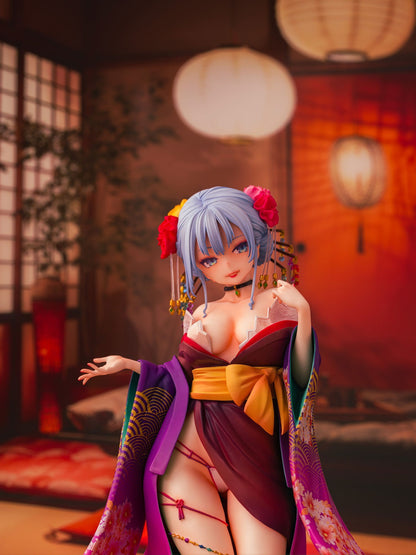 Shujuu Ecstasy Shion Oiran All Ages 1/7 Scale Anime PVC Figure Figurine Daiki