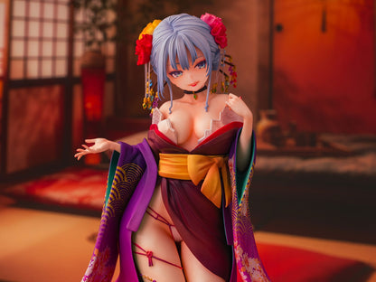 Shujuu Ecstasy Shion Oiran All Ages 1/7 Scale Anime PVC Figure Figurine Daiki