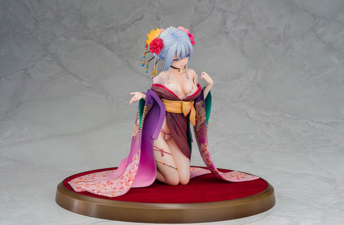 Shujuu Ecstasy Shion Oiran All Ages 1/7 Scale Anime PVC Figure Figurine Daiki