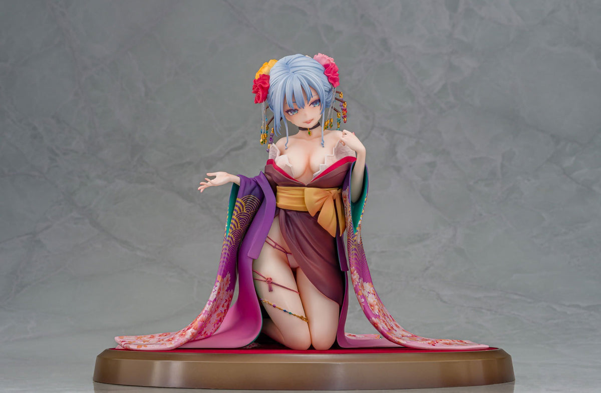 Shujuu Ecstasy Shion Oiran All Ages 1/7 Scale Anime PVC Figure Figurine Daiki