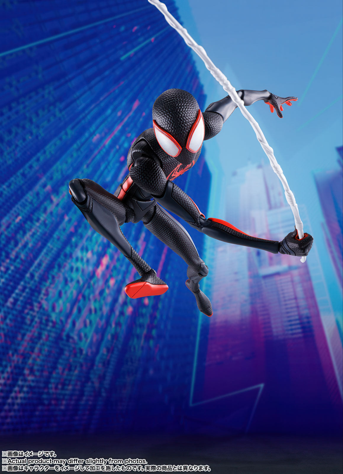 Spider Man Spider Verse Miles Morales 6in Action Figure S.H.Figuarts Bandai NIB