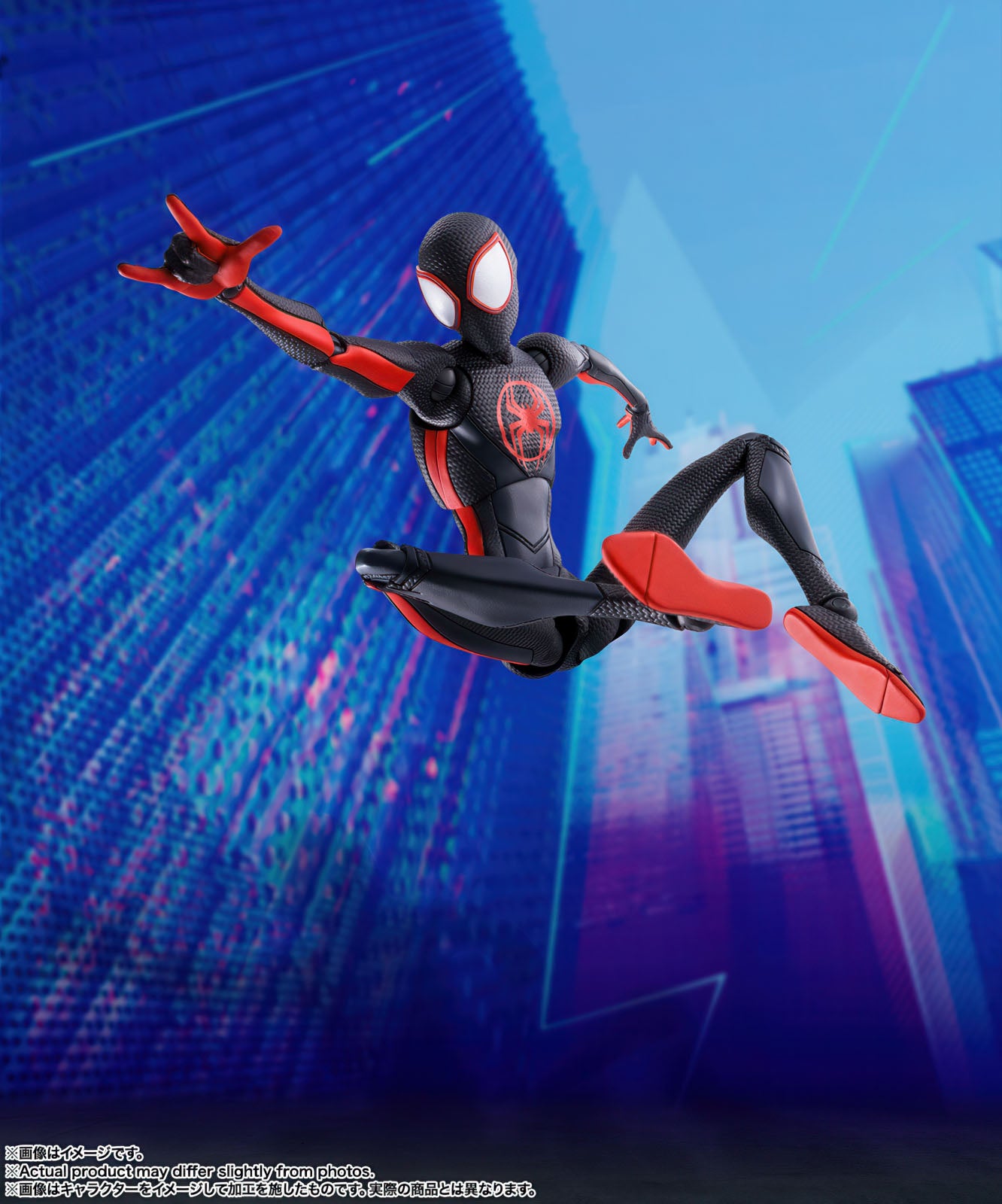 Spider Man Spider Verse Miles Morales 6in Action Figure S.H.Figuarts Bandai NIB