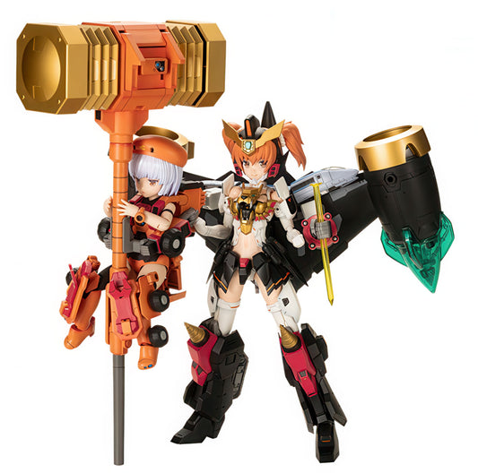 Star GaoGaiGar 7.5in Anime Plastic Model Kit Cross Frame Girl Kotobukiya NIB