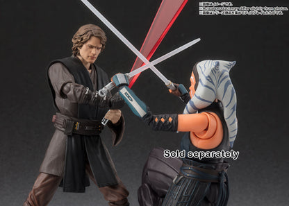 Star Wars Ahsoka Anakin Skywalker 5.9in Action Figure S.H.Figuarts Bandai NIB