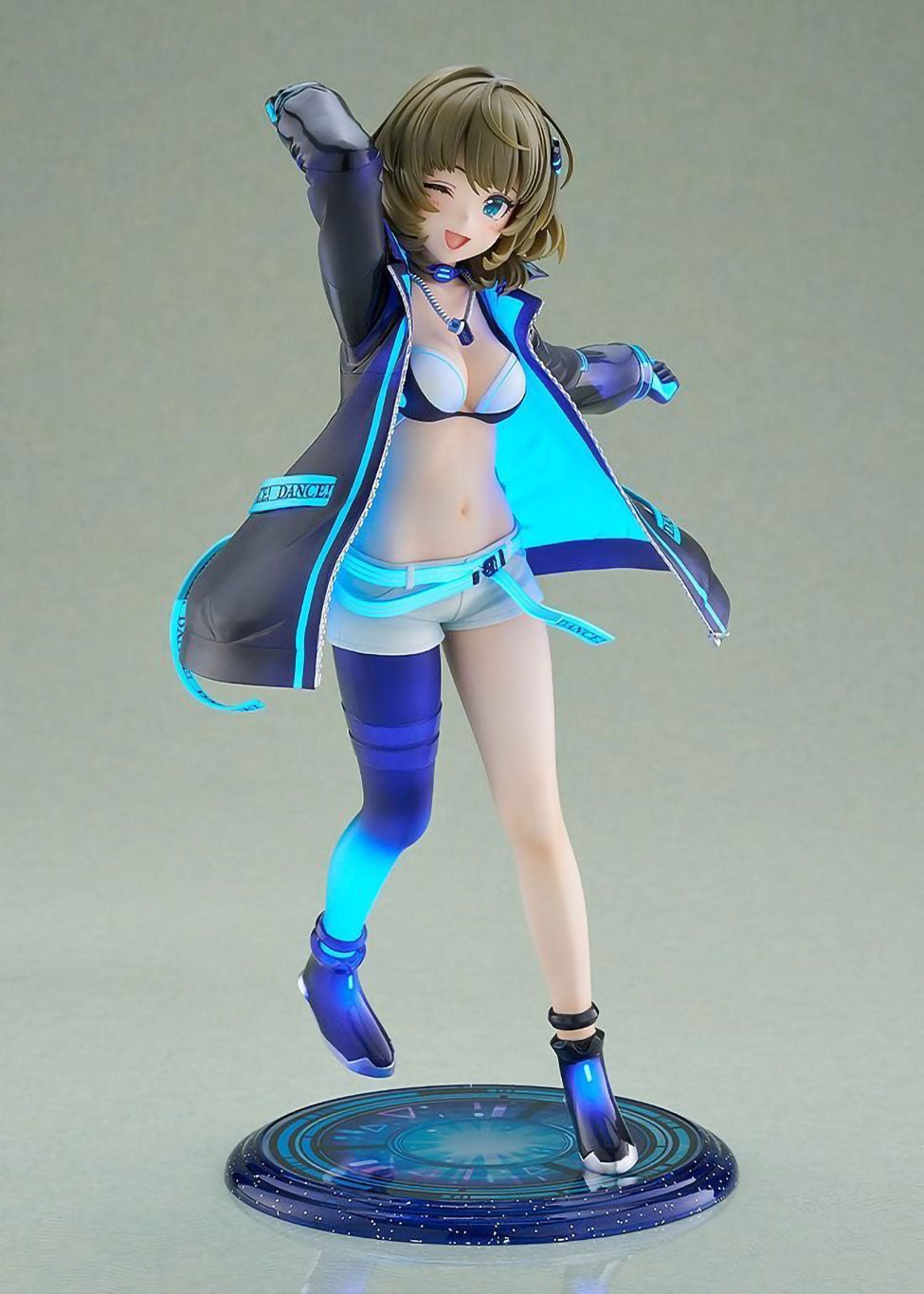The Idolmaster CG Dance Kaede Takagaki + 1/7 Scale PVC Figure Figurine Wave NIB